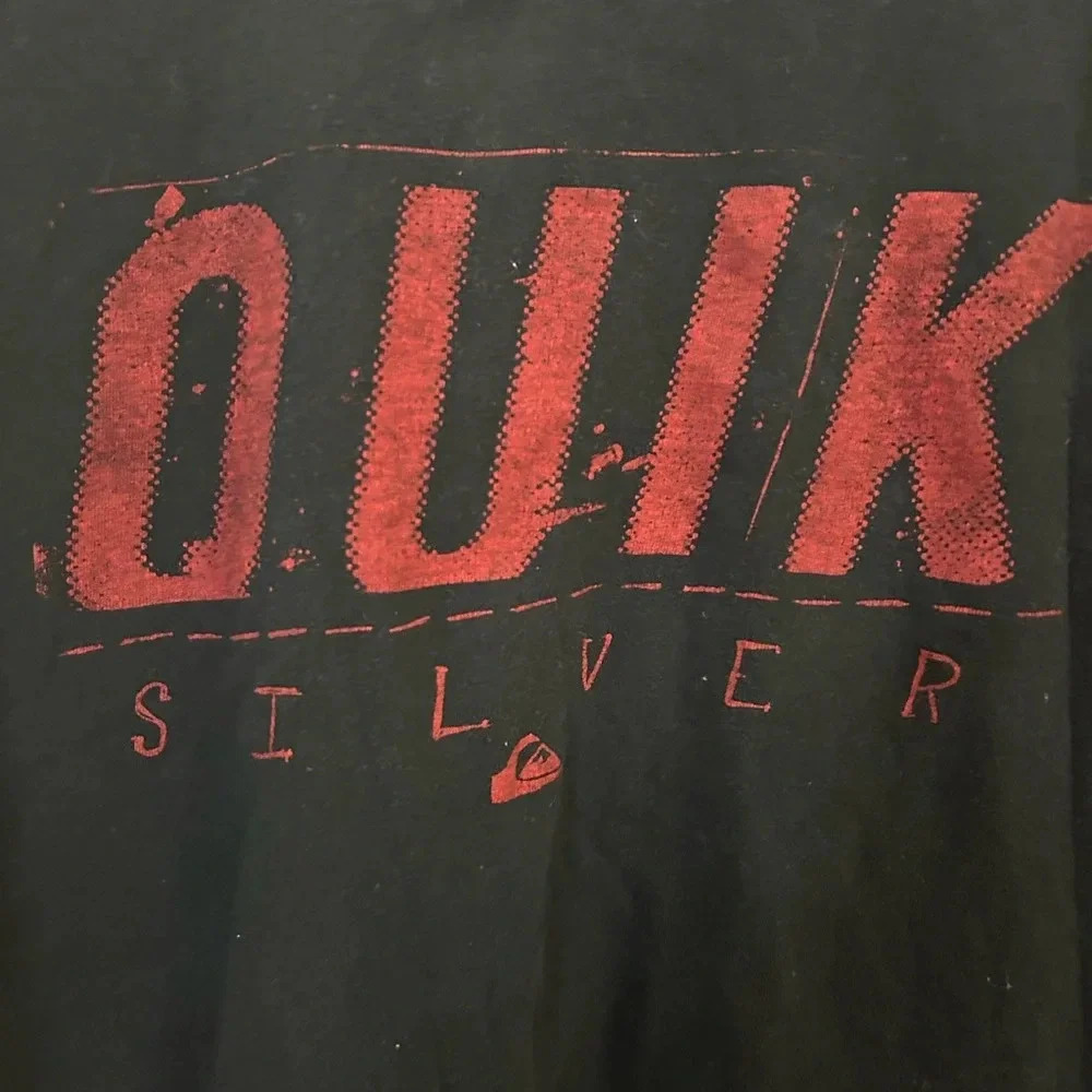 Vintage Y2K Men’s XL Quiksilver Crewneck T Shirt - Picture 4 of 8